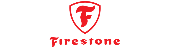 Firestone roofing system logo representing commercial roofing solutions installed by Doyle Roofing