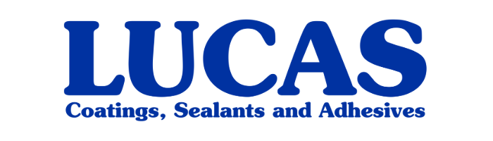 Lucas Coatings Sealants and Adhesives logo for commercial roof coating and restoration systems used by Doyle Roofing